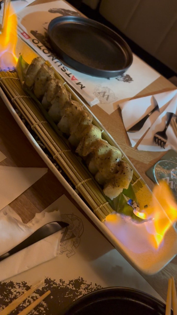 A plated dish at a restaurant in Medellín